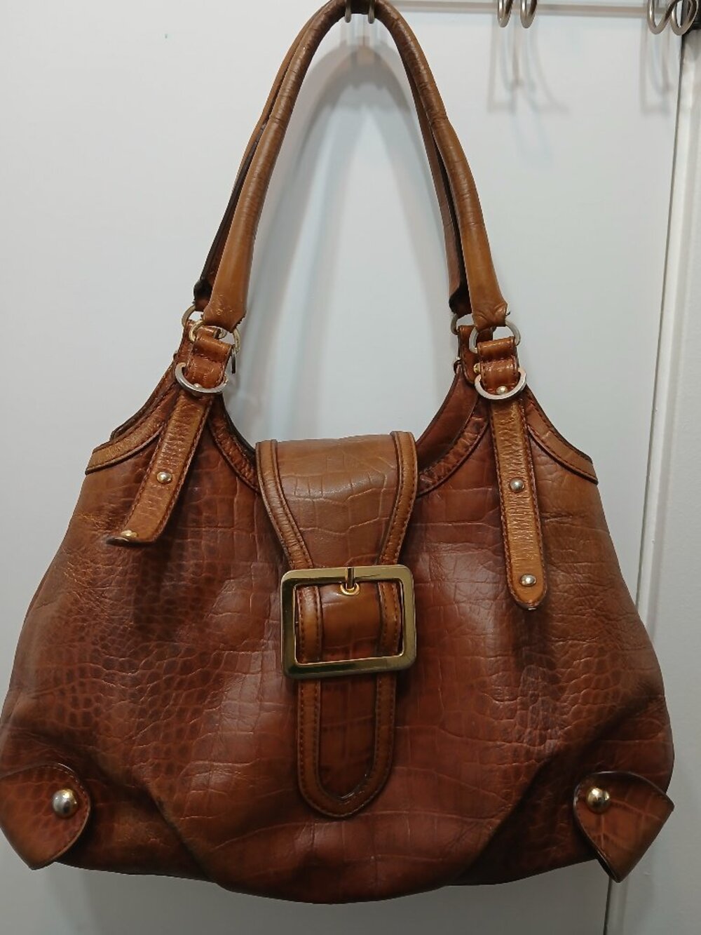 Maxx NewYork Croc Satchel🤎